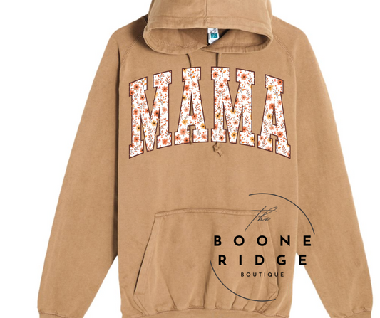 Floral Fall Hoodie
