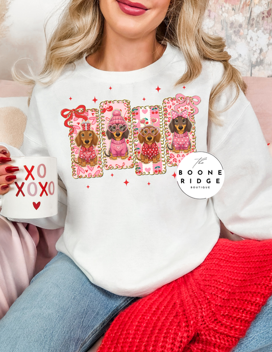 Valentine Dog Frames