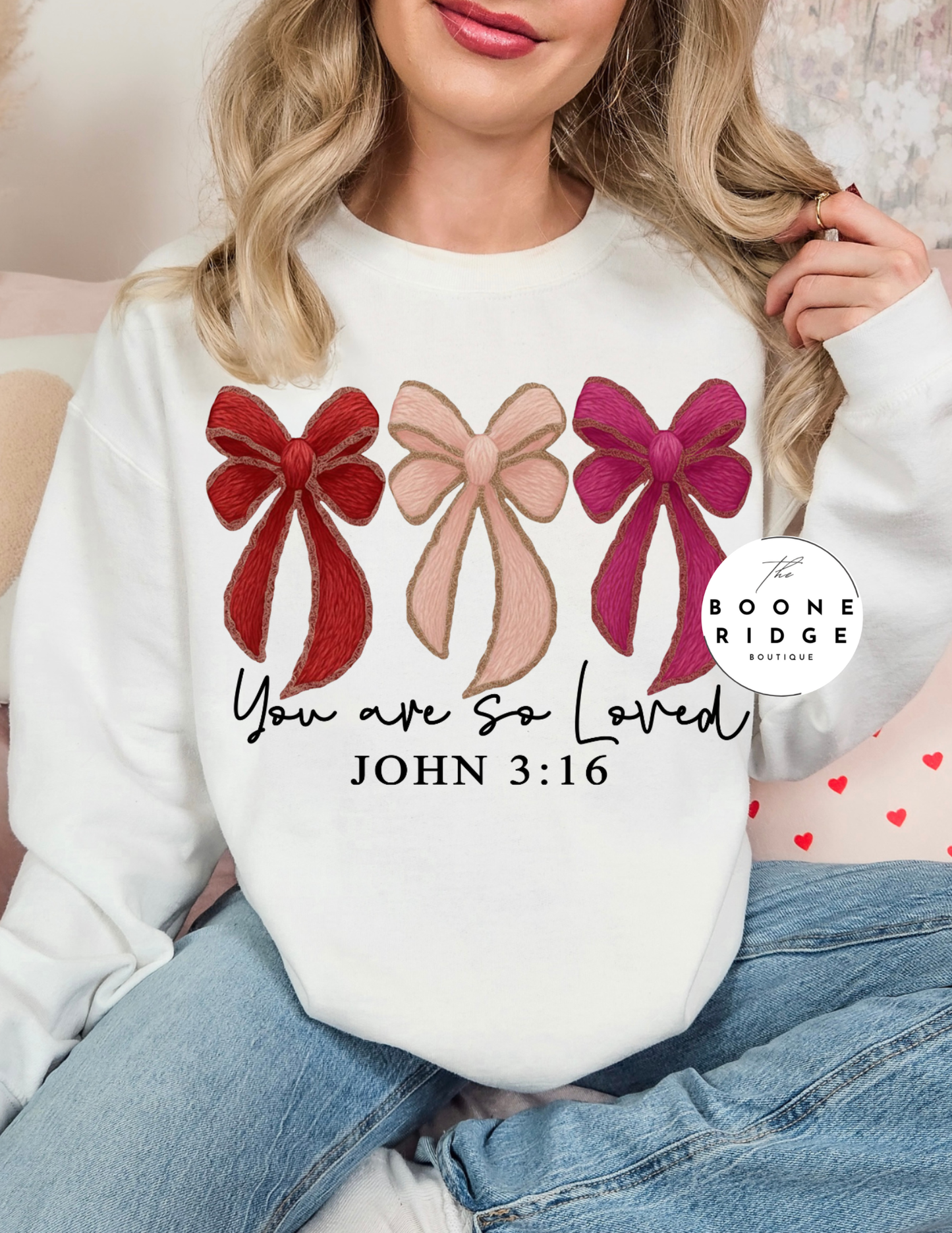 You are so loved Bows