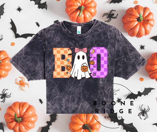 Boo Checkered