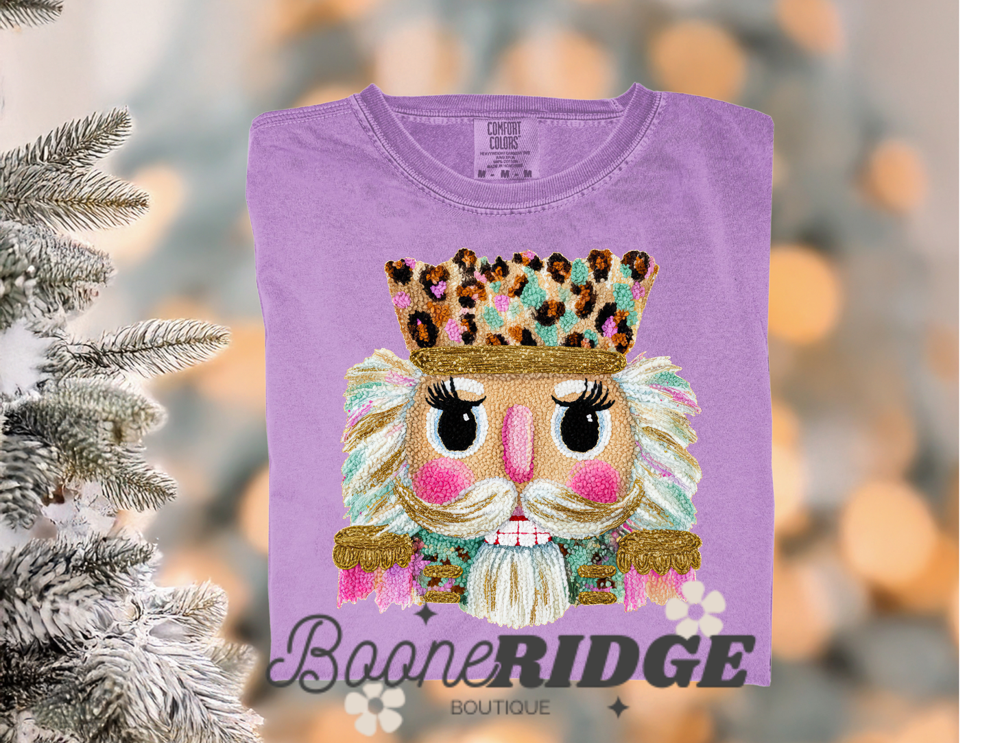 Faux Yarn Nutcracker