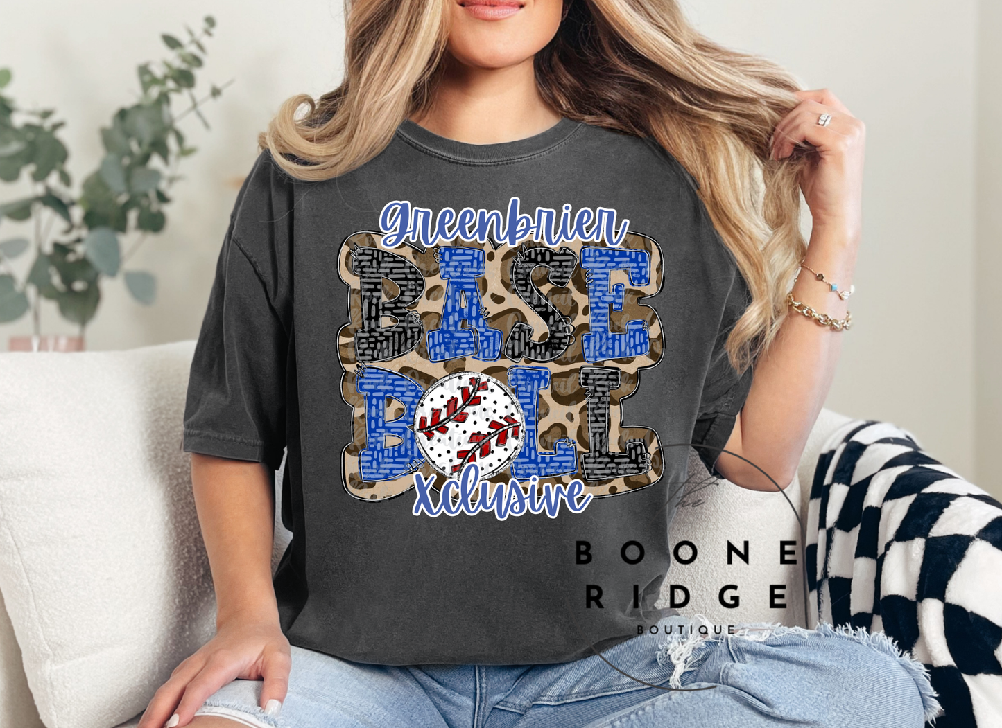 Baseball Leopard Custom