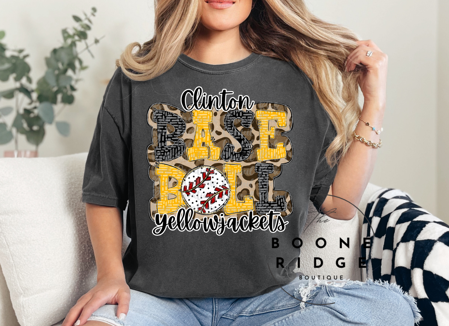 Baseball Leopard Custom