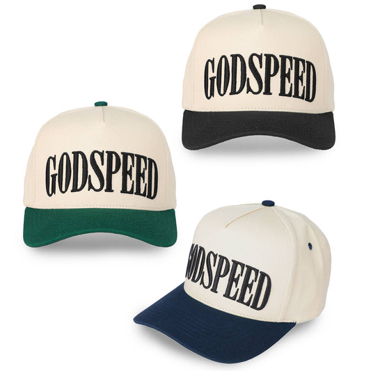 C.C GODSPEED Letter Embroidery Trucker Cap