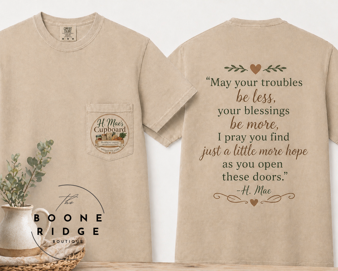 H. Mae's Cupboard Spreading Hope