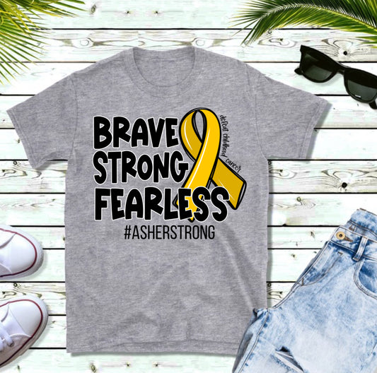 Asher Robinson- Brave Strong Fearless