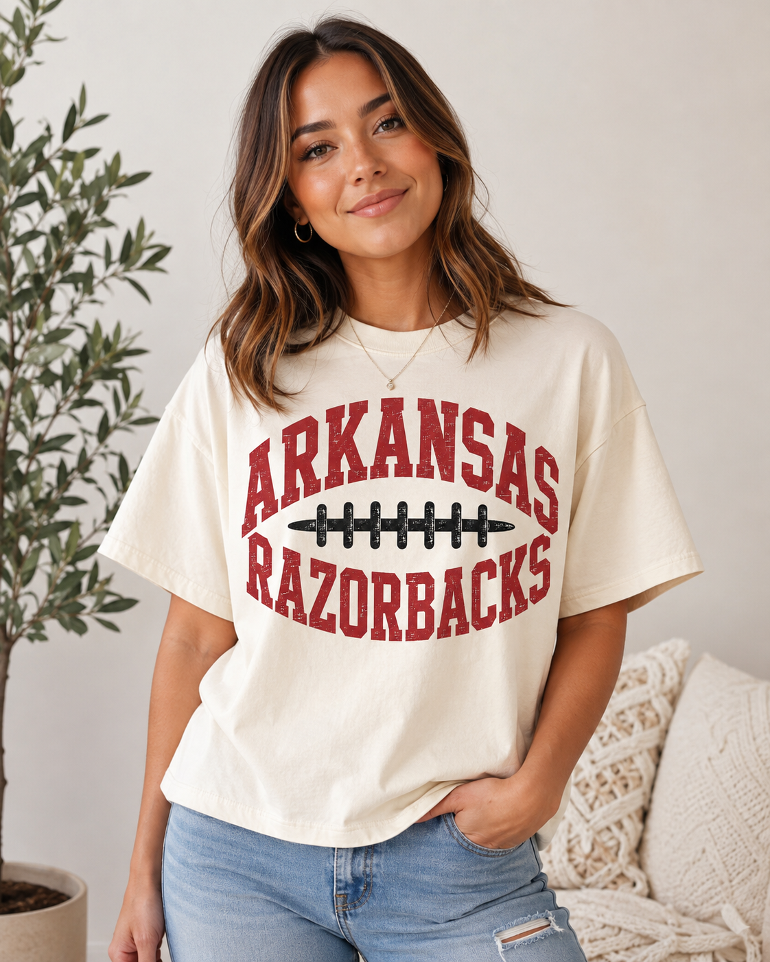Arkansas Razorbacks Football Laces