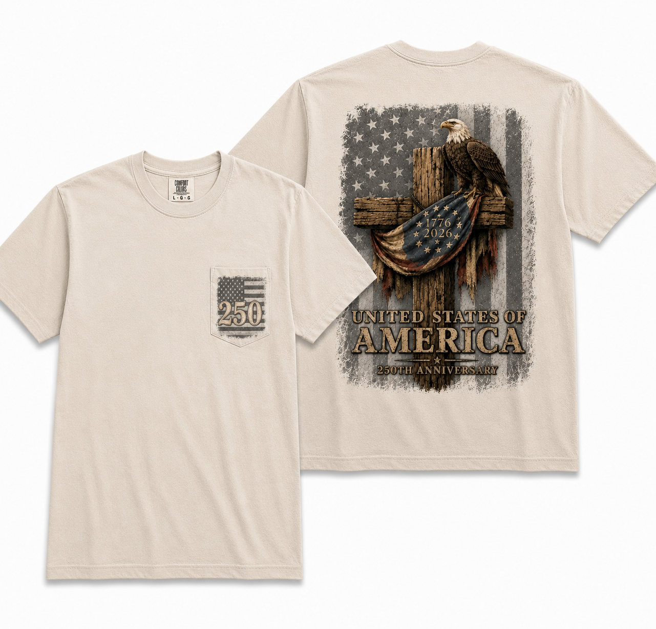 American Line | Eagle Cross Tee