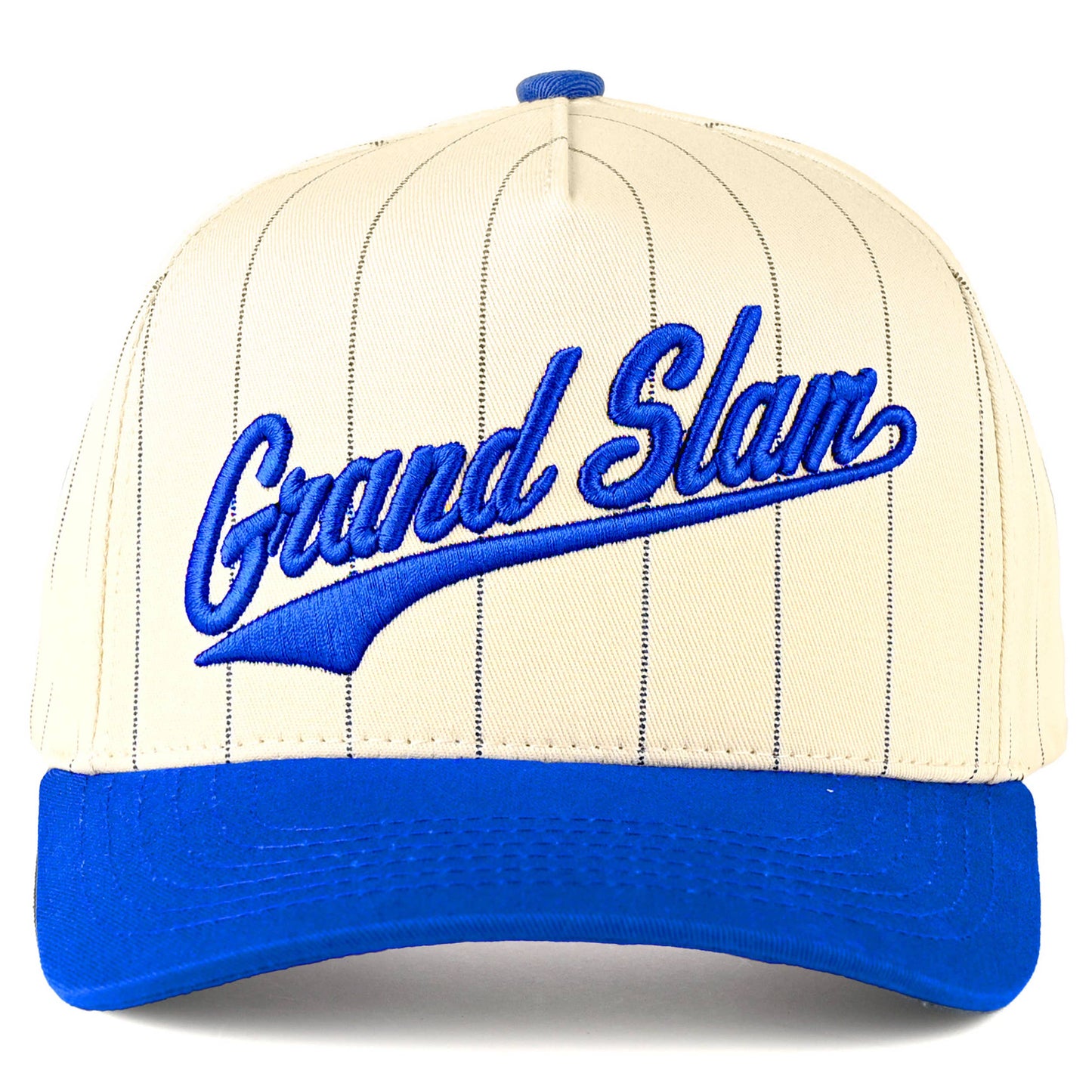 C.C GRAND SLAM Letter Stripe Two Tone Trucker Cap